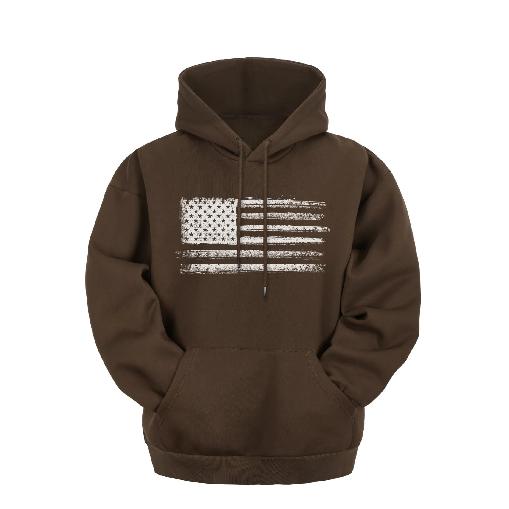 USA FLAG GRAPHIC HEAVY WEIGHT HOODIE