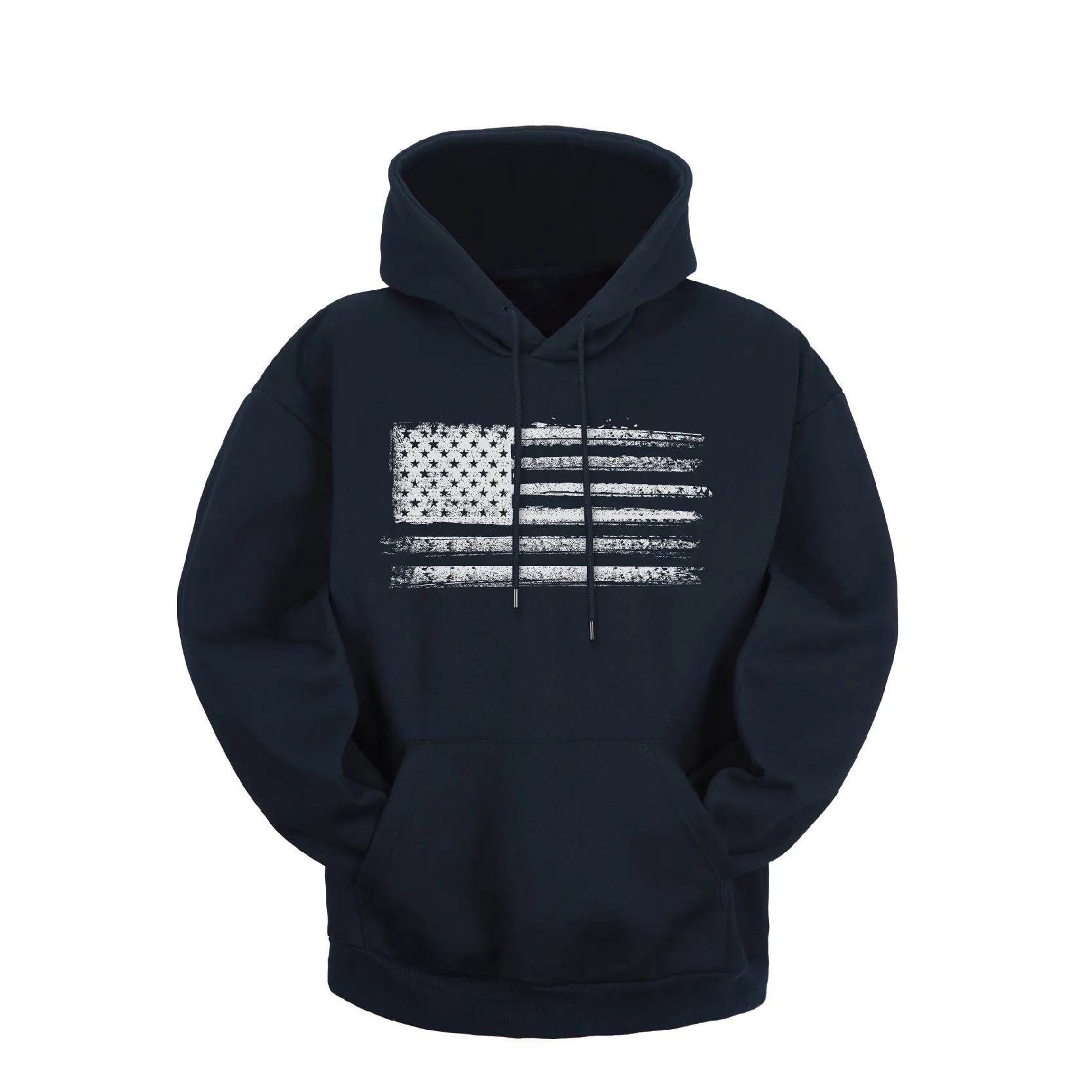 USA FLAG GRAPHIC HEAVY WEIGHT HOODIE