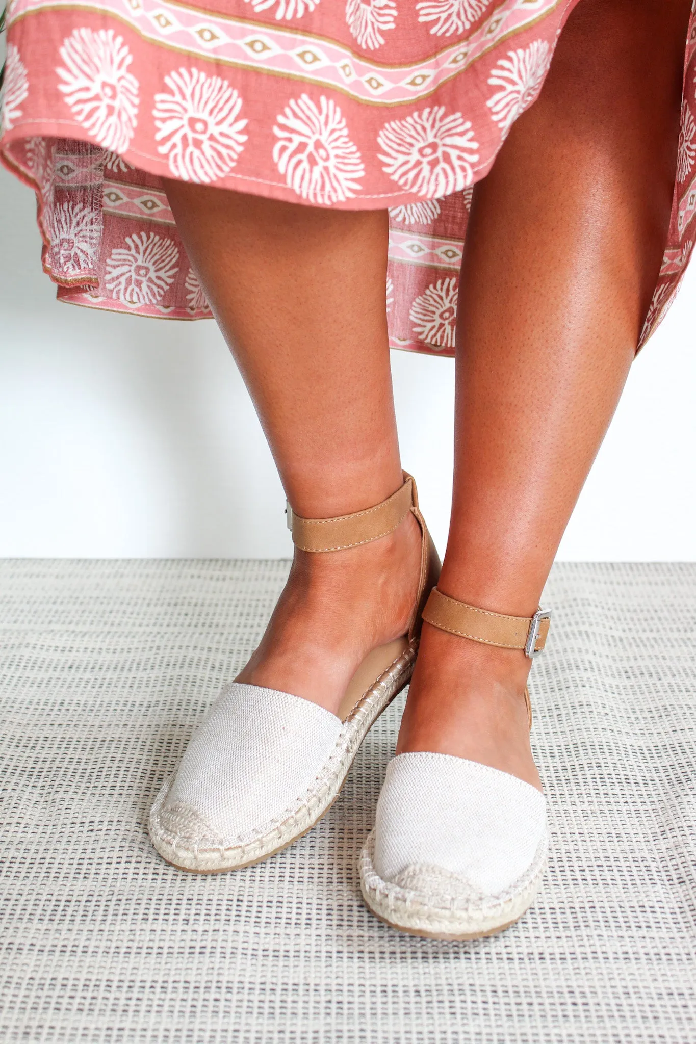 Valencia Espadrille Sandal • Tan/Beige
