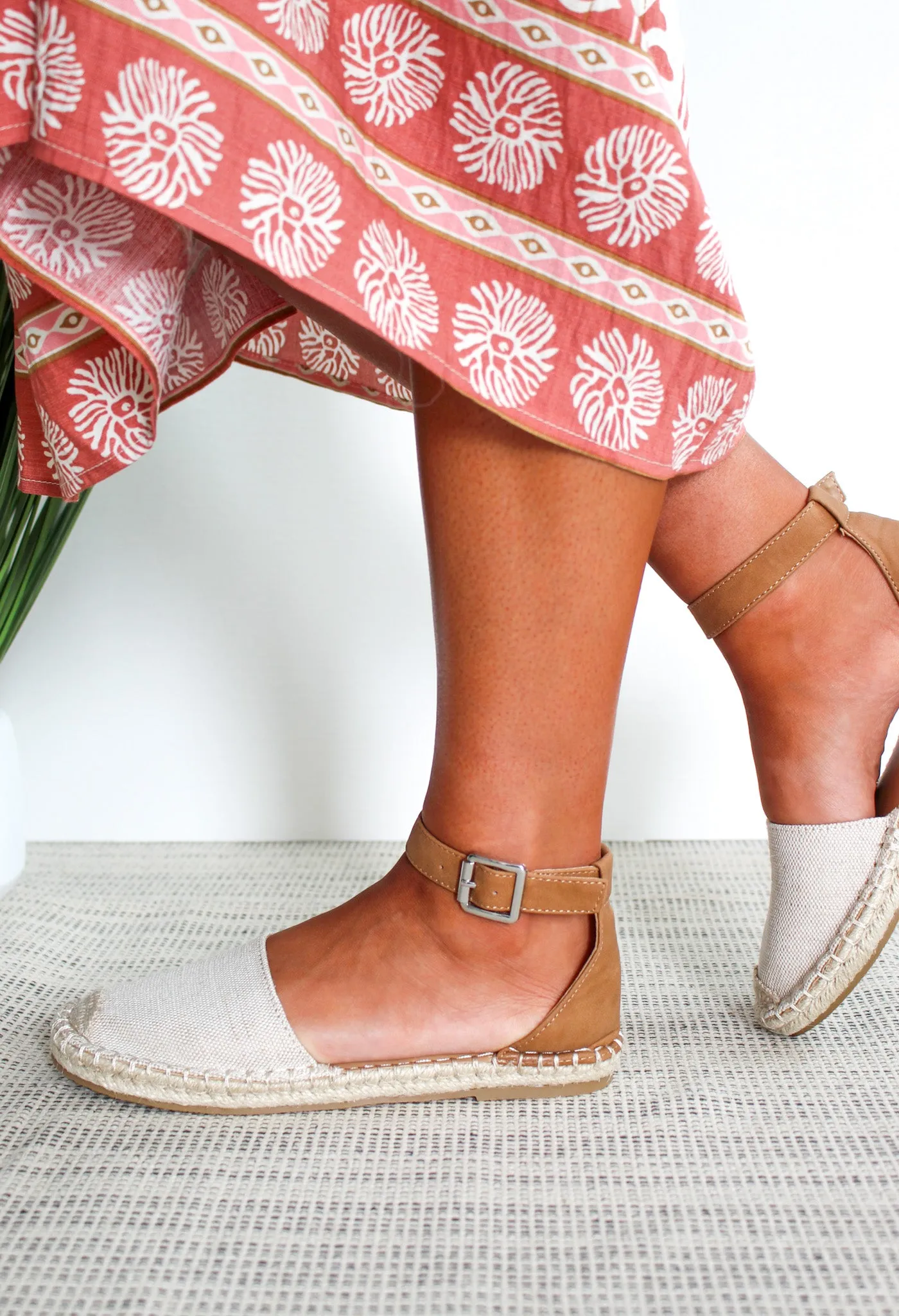 Valencia Espadrille Sandal • Tan/Beige