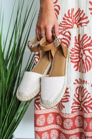 Valencia Espadrille Sandal • Tan/Beige