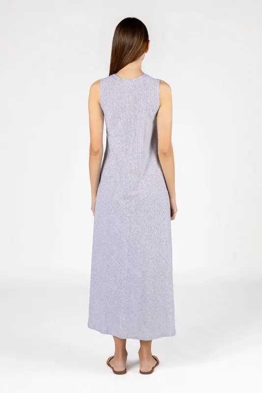 Vera Striped Midi Dress