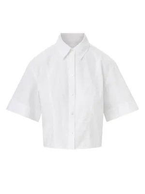 Veronica Beard Claire Shirt in White