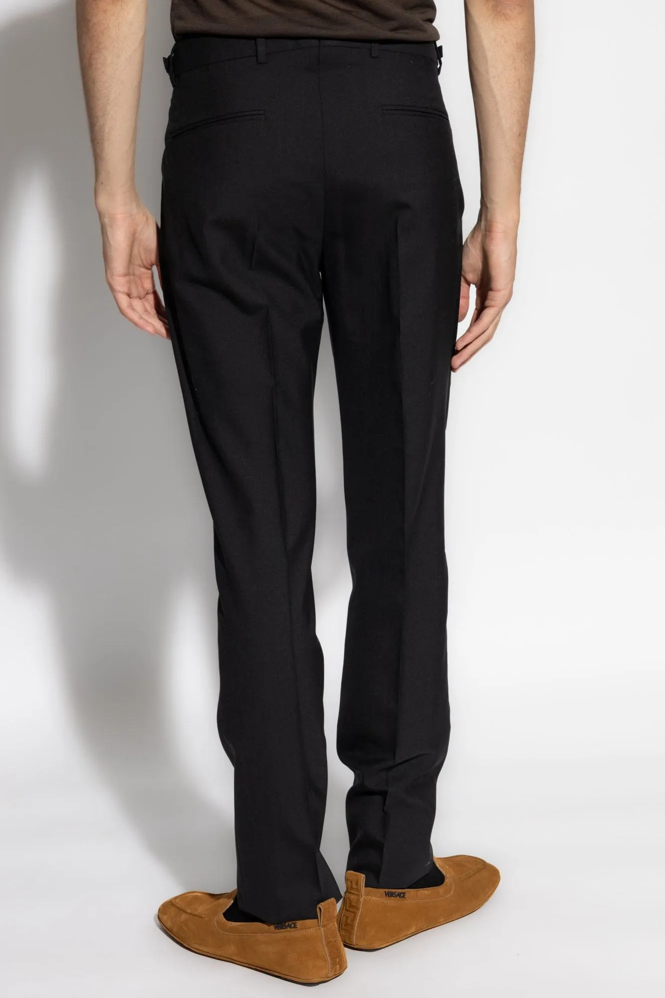 Versace Wool pants in BLACK - 52
