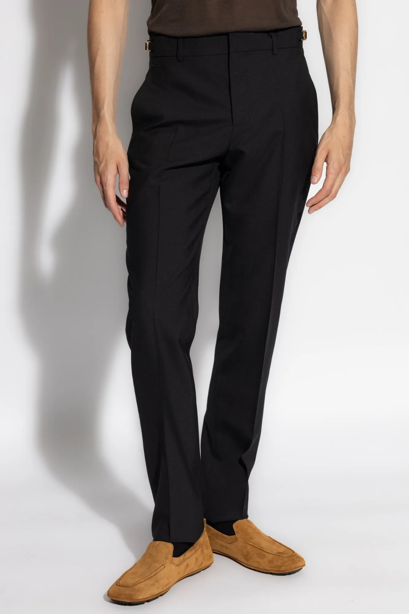 Versace Wool pants in BLACK - 52
