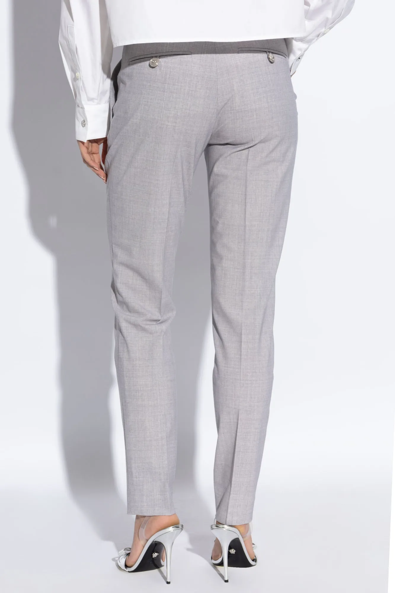 Versace Wool trousers in GREY - 44