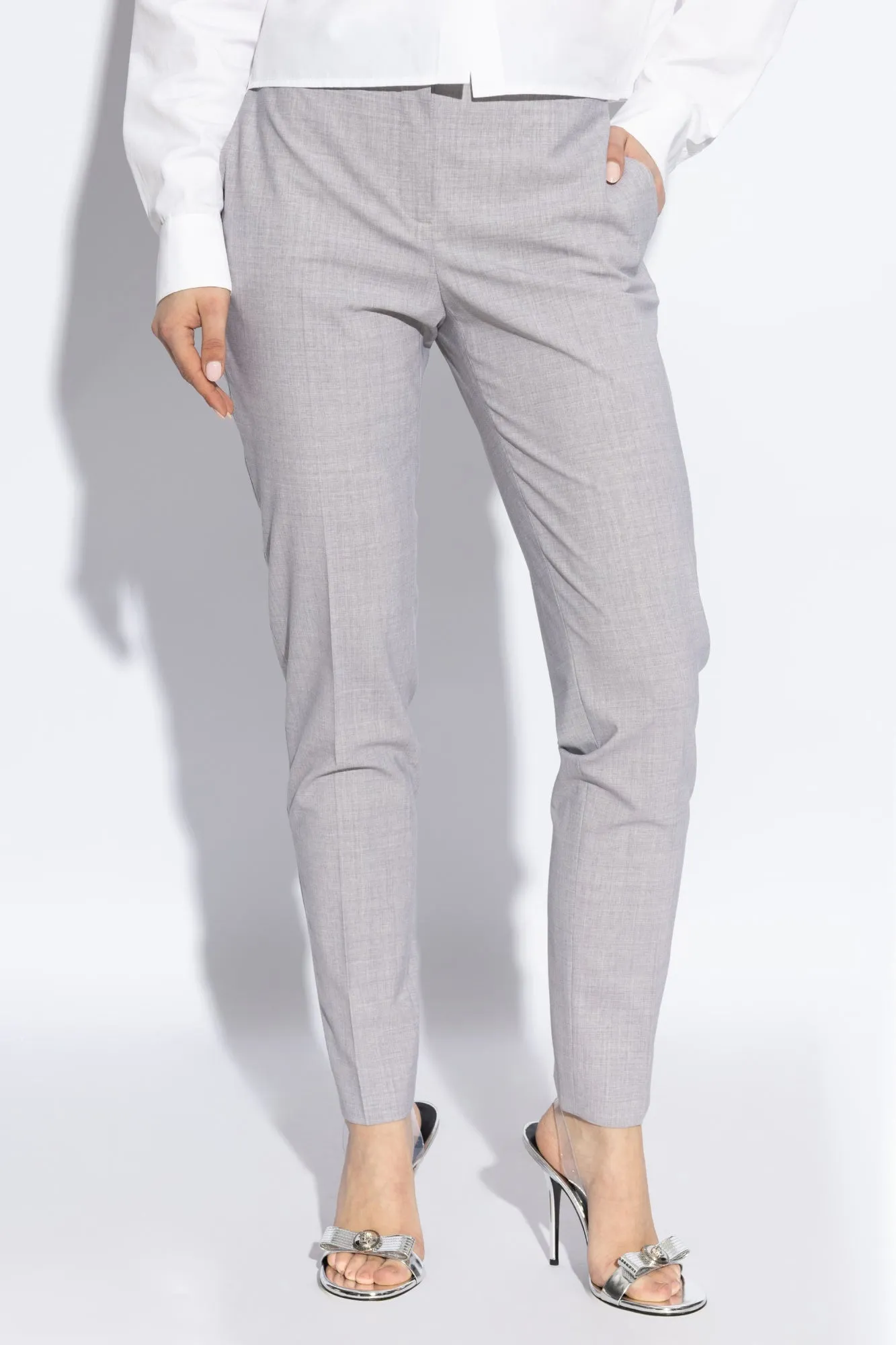 Versace Wool trousers in GREY - 44
