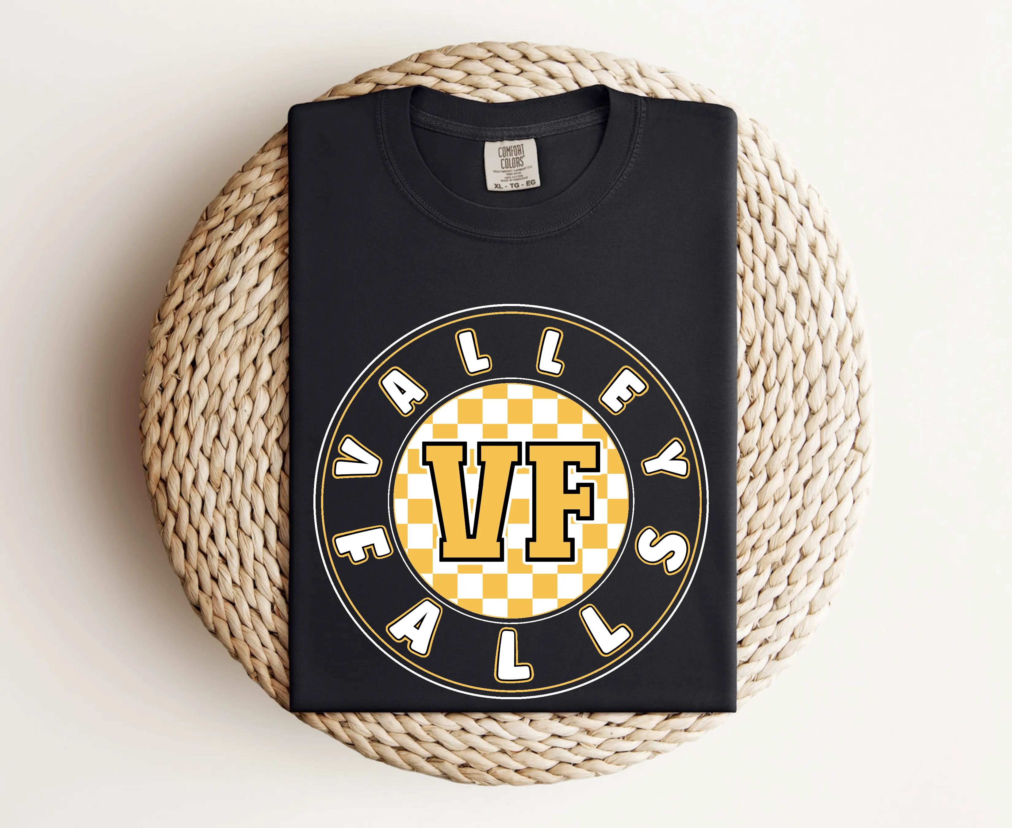 VF Valley Falls Checkered Circle