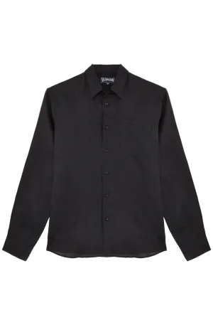 VILEBREQUIN Men Linen Shirt Solid