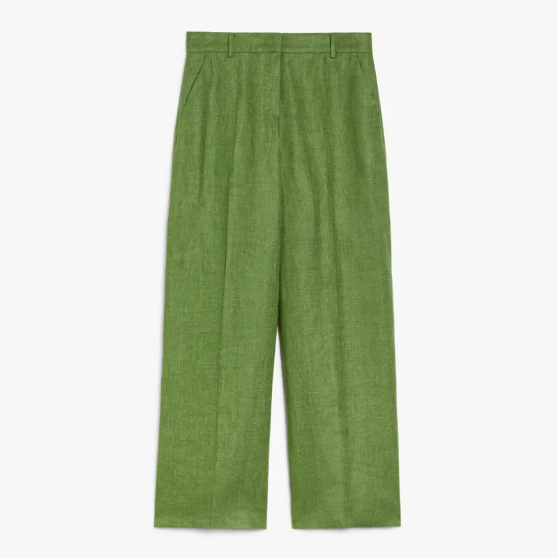 WEEKEND MAX MARA Maliza Trousers in Green