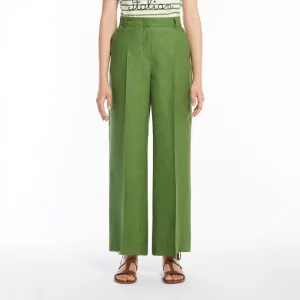 WEEKEND MAX MARA Maliza Trousers in Green