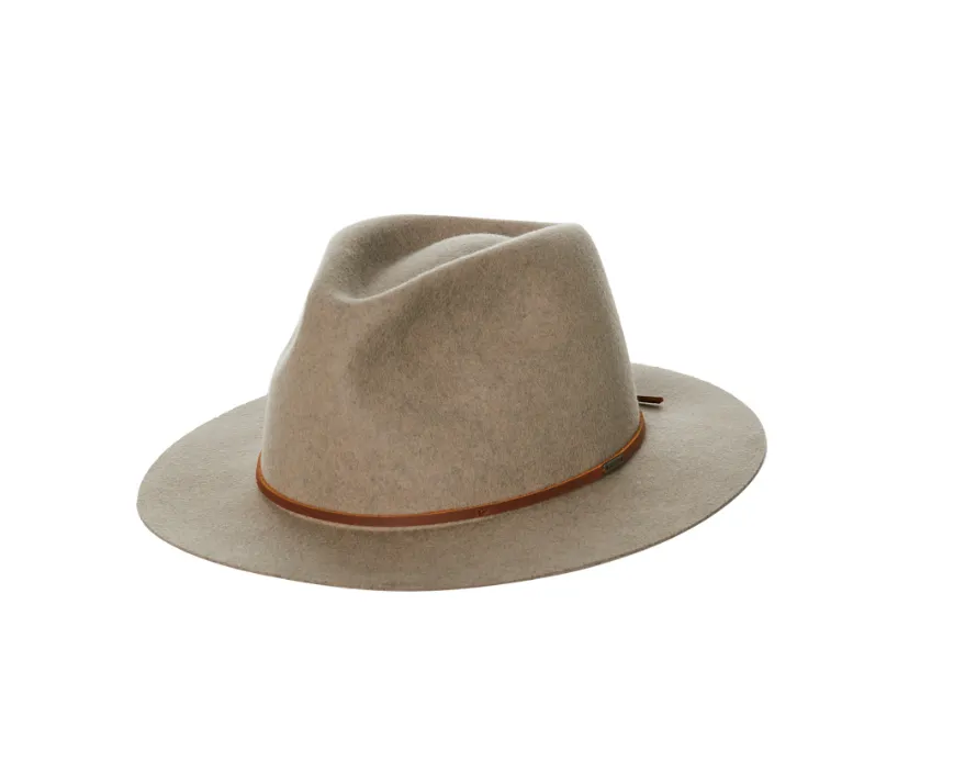 Wesley Fedora Heather Natural