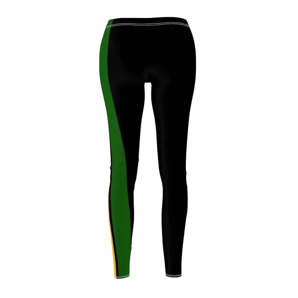 Women's Casual Leggings (PAN-COL-BLK)