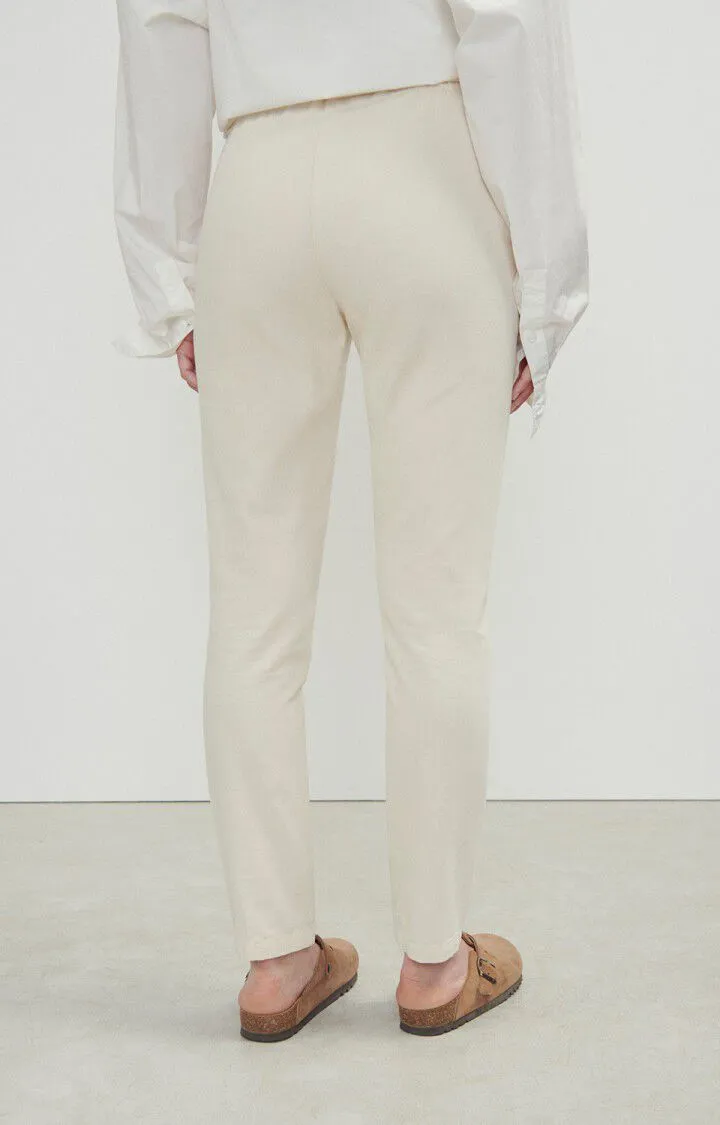 WOMEN'S TROUSERS TIRABAY - ECRU