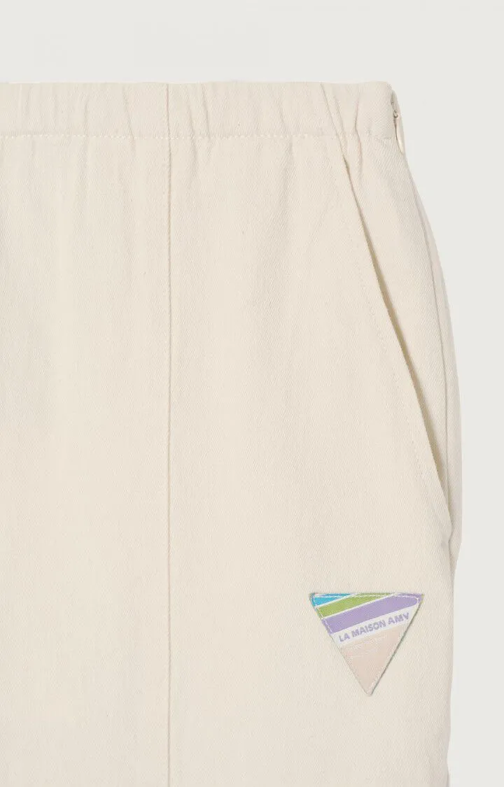 WOMEN'S TROUSERS TIRABAY - ECRU