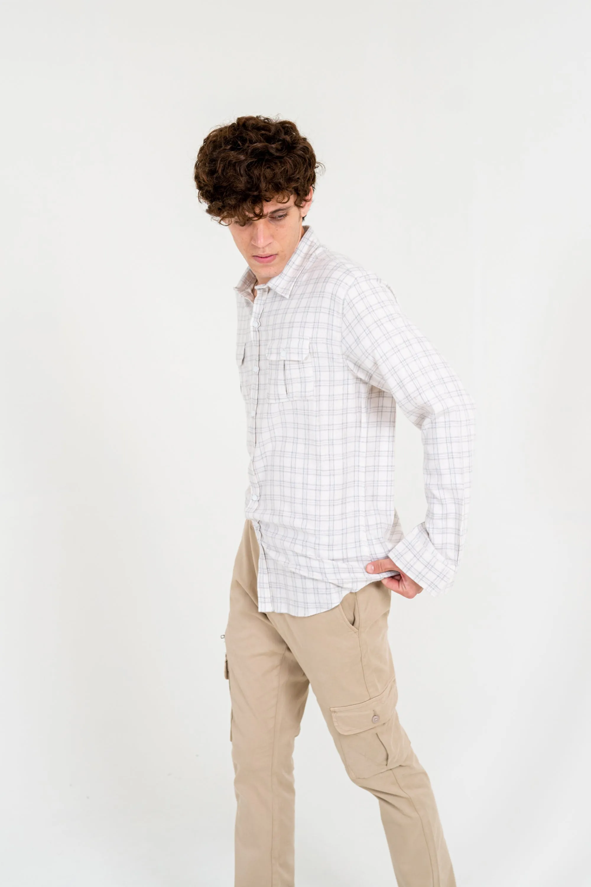 Woolen Check Shirt