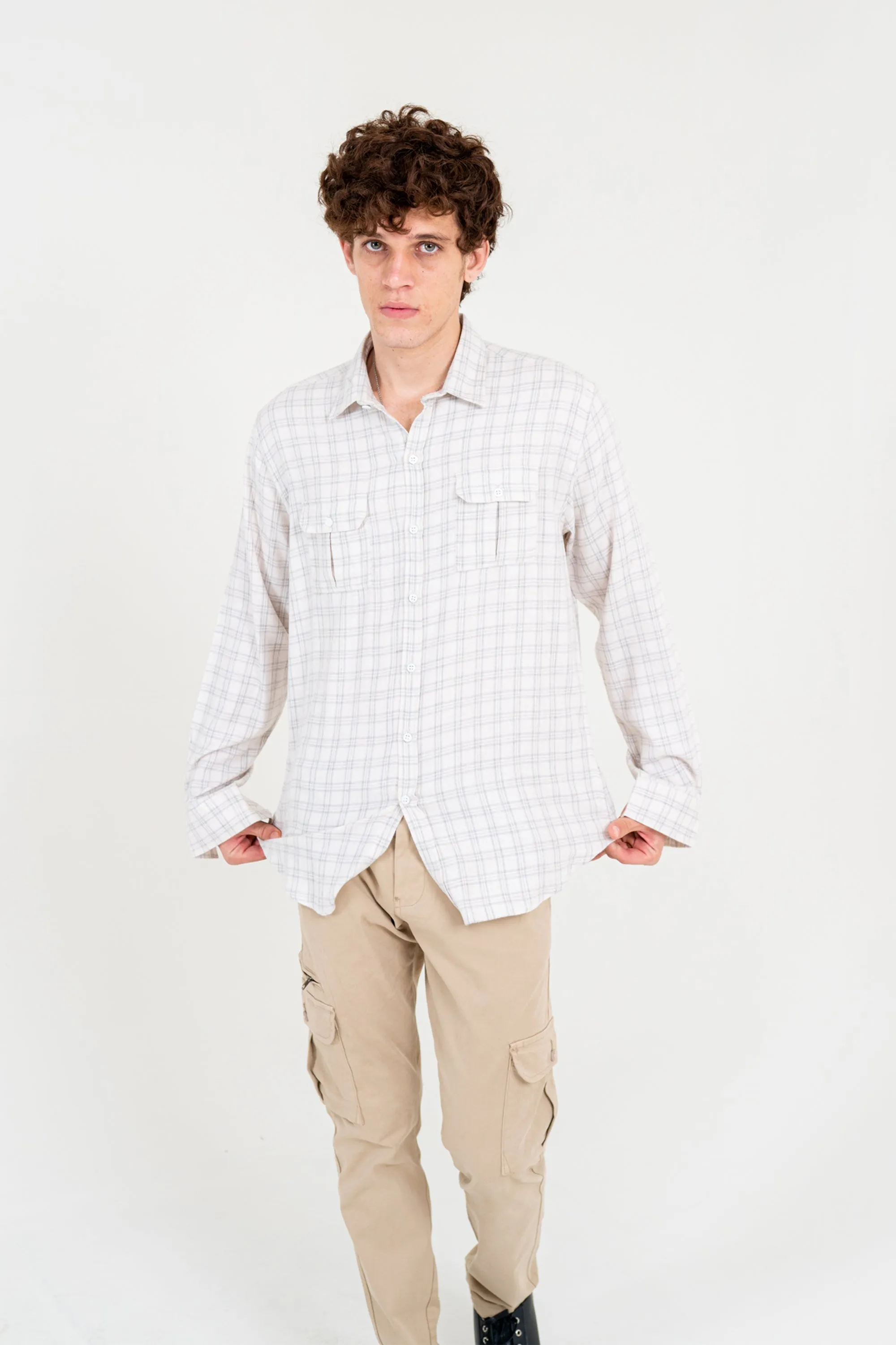 Woolen Check Shirt