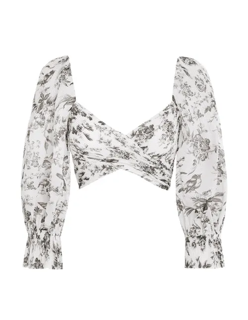 Zimmermann PLEATED BODICE